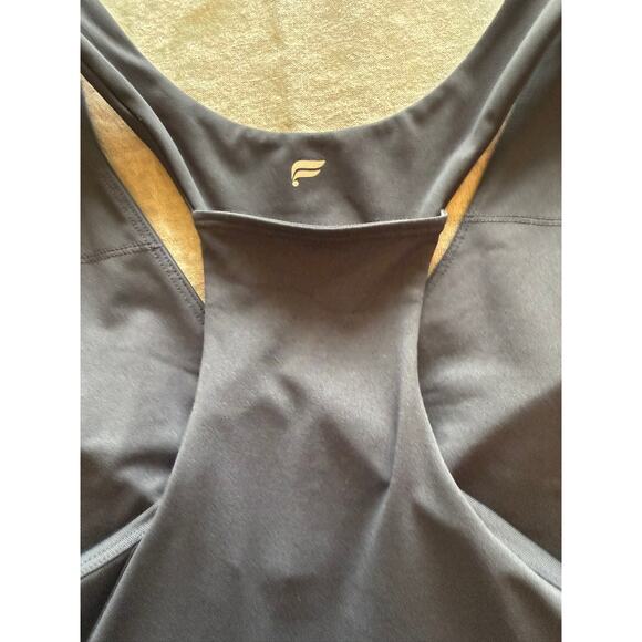 Fabletics On-the-Go Built-in Bra Gray Athletic Dress L - Picture 5 of 7